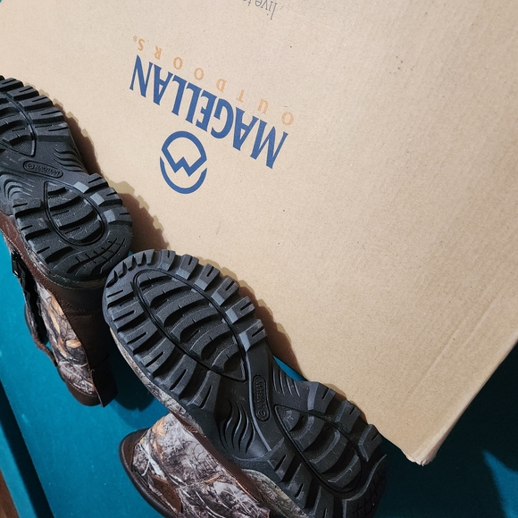 Brown and Camouflage Tall Boots - Picture 4 of 6